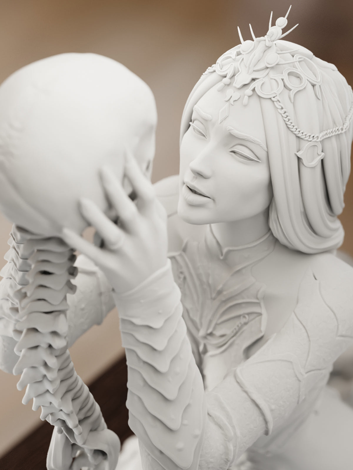 Orin - Baldur's Gate 3 | Maximum Detailed 12K 3D printed figure