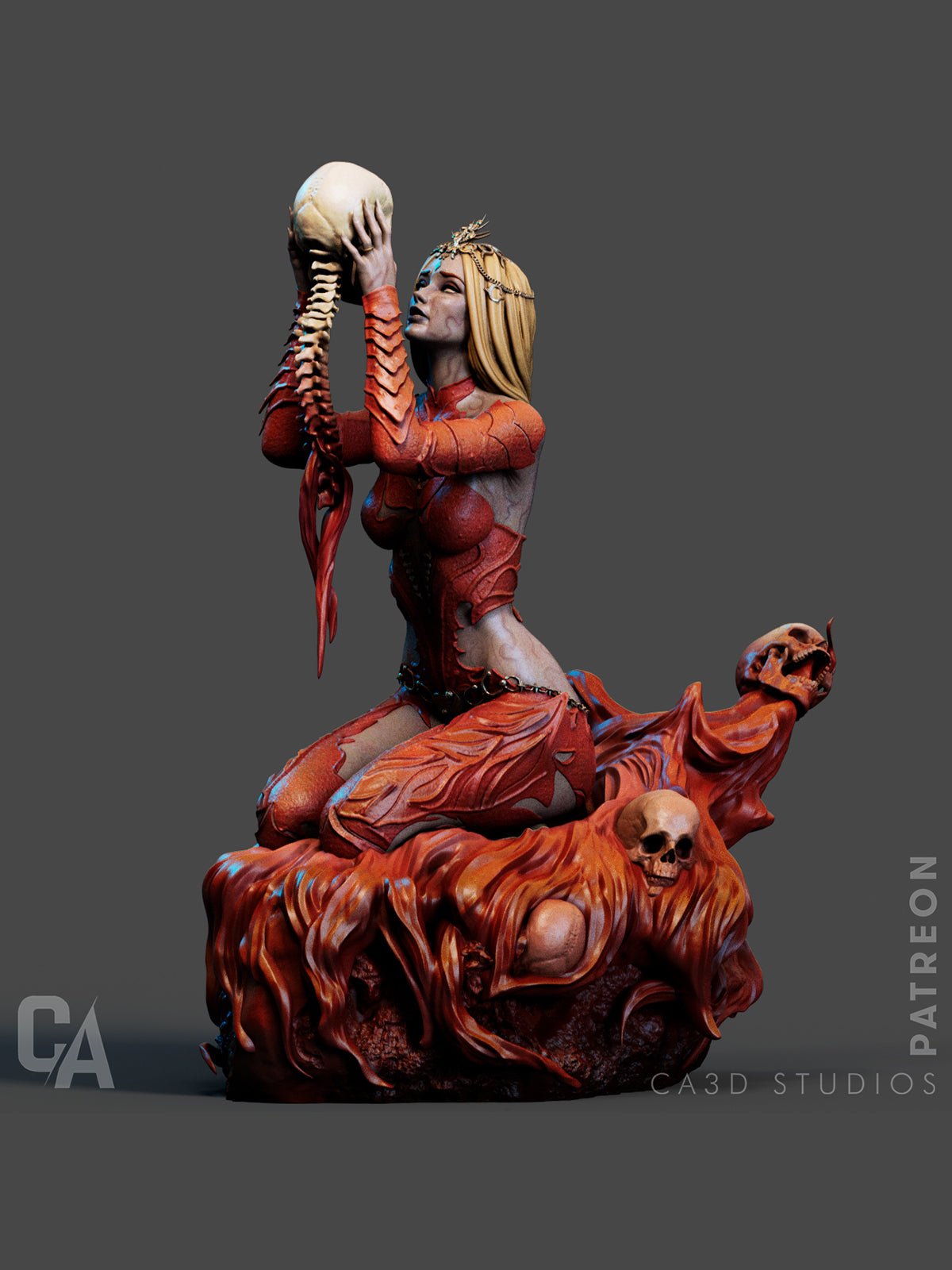 Orin - Baldur's Gate 3 | Maximum Detailed 12K 3D printed figure