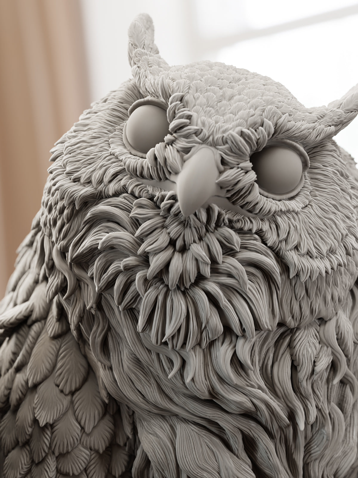 Owlbear & Scratch - Baldur's Gate 3 | Maximum Detailed 12K 3D printed figure