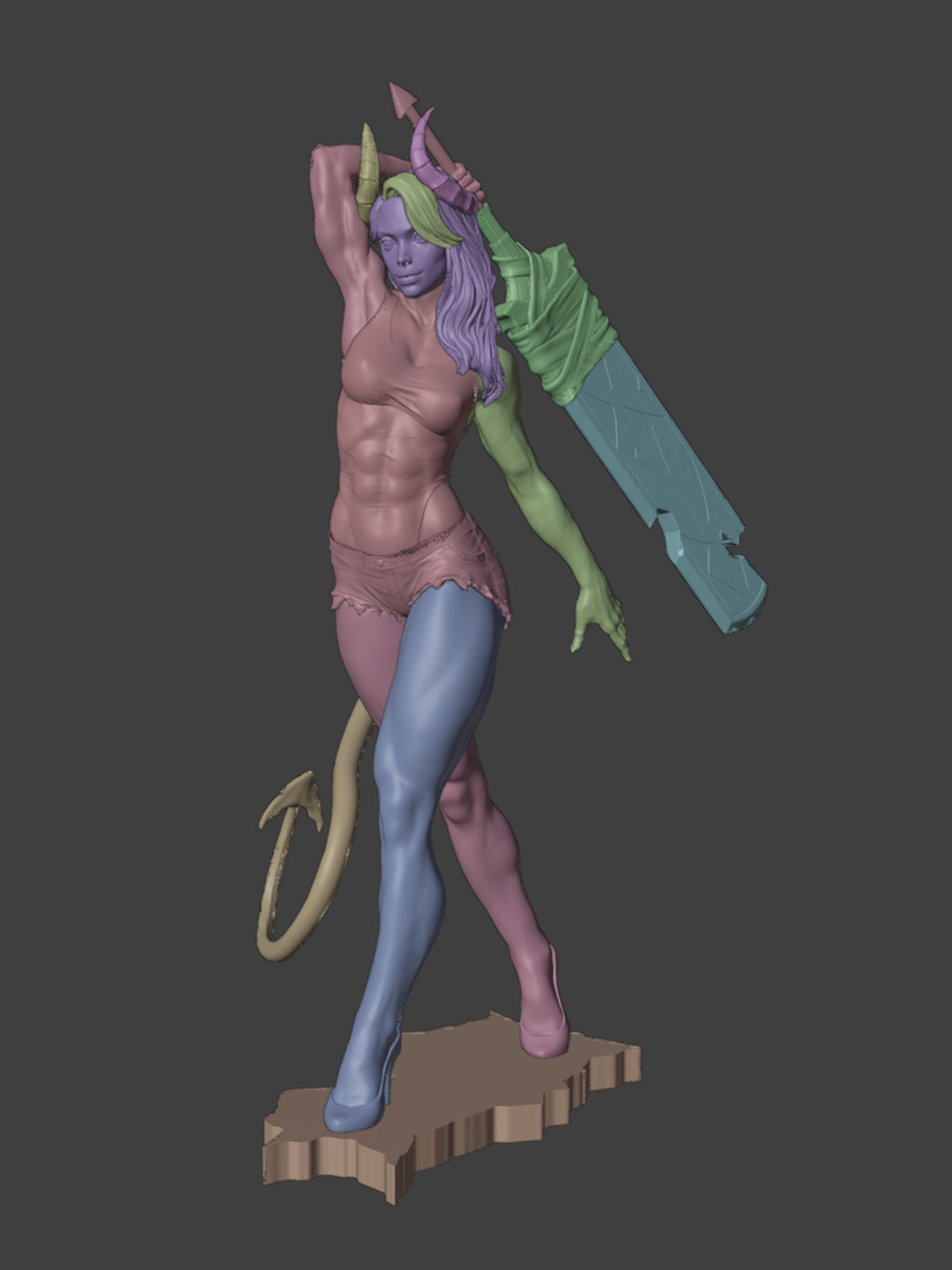 Hellwalk Empress Statue