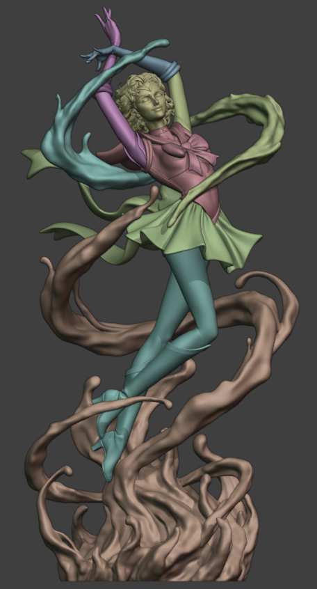 The Icebound Scholar | Maximum Detailed 12K 3D printed figure