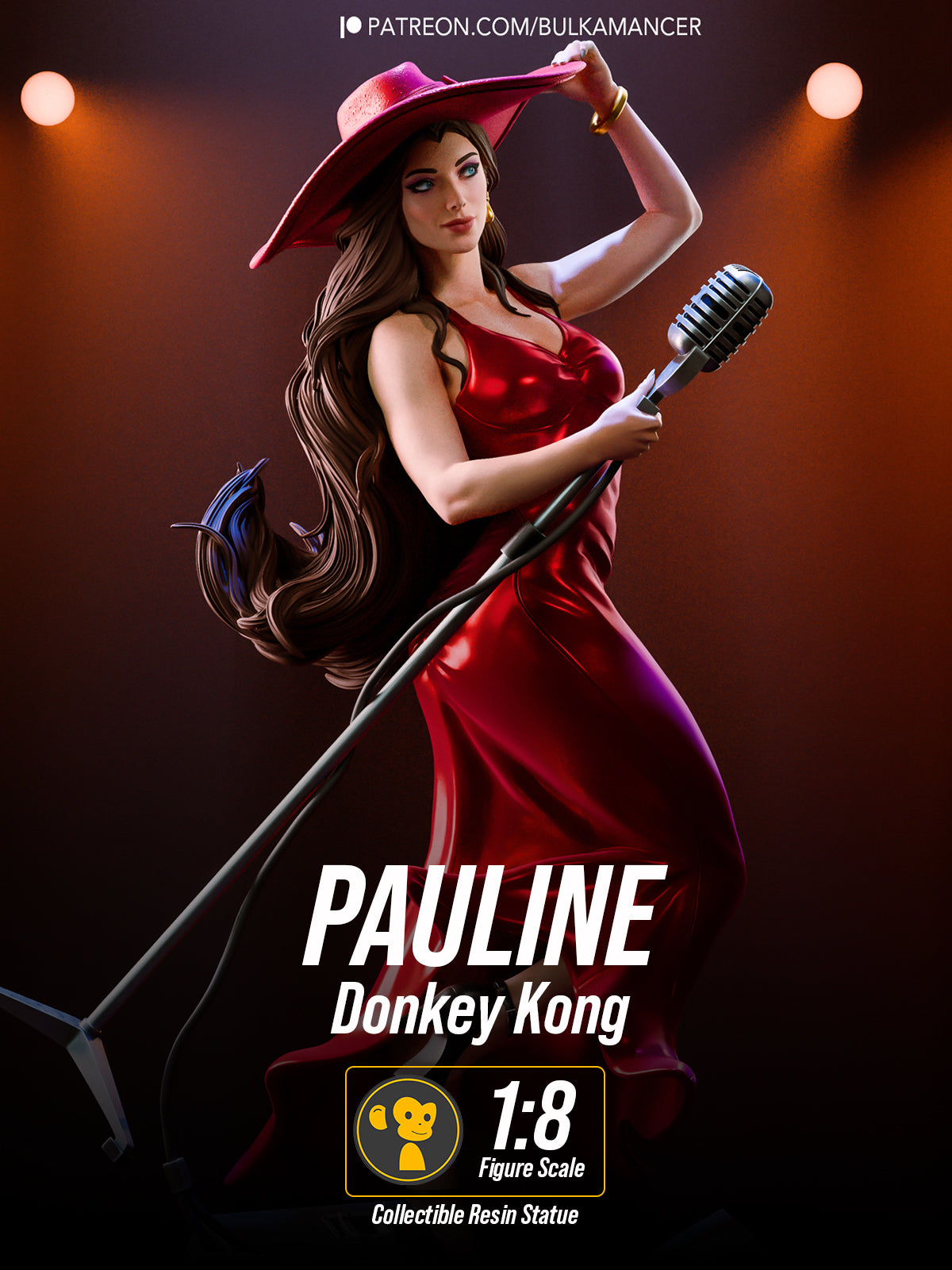 The Jazz Queen | Maximum Detailed 12K 3D printed figure