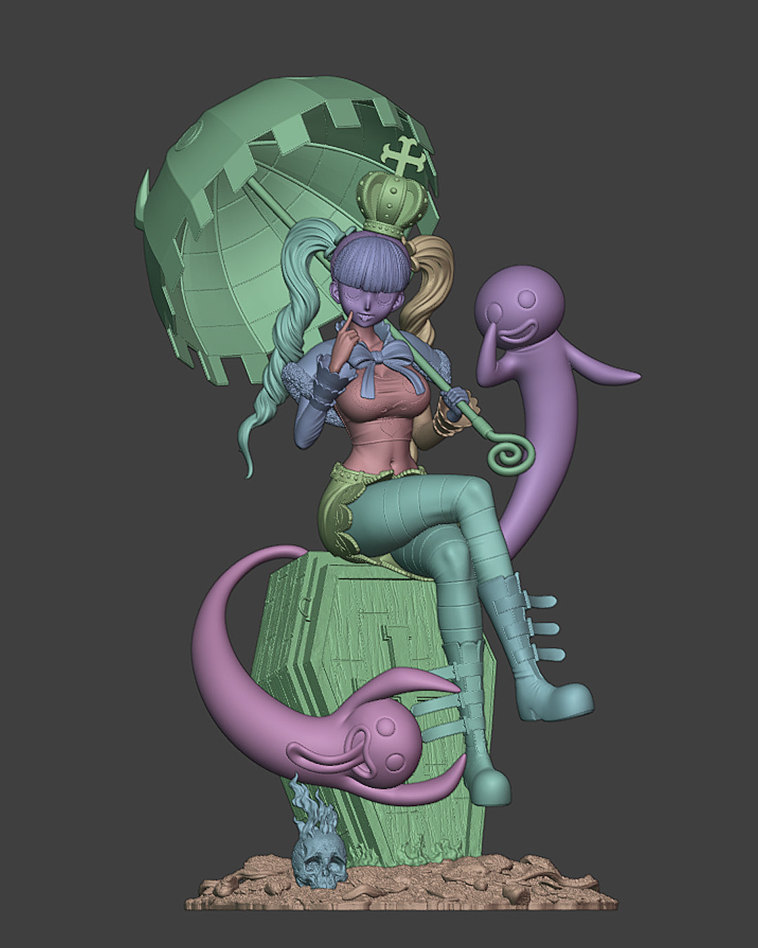 The Hollow-Hollow Girl Statue