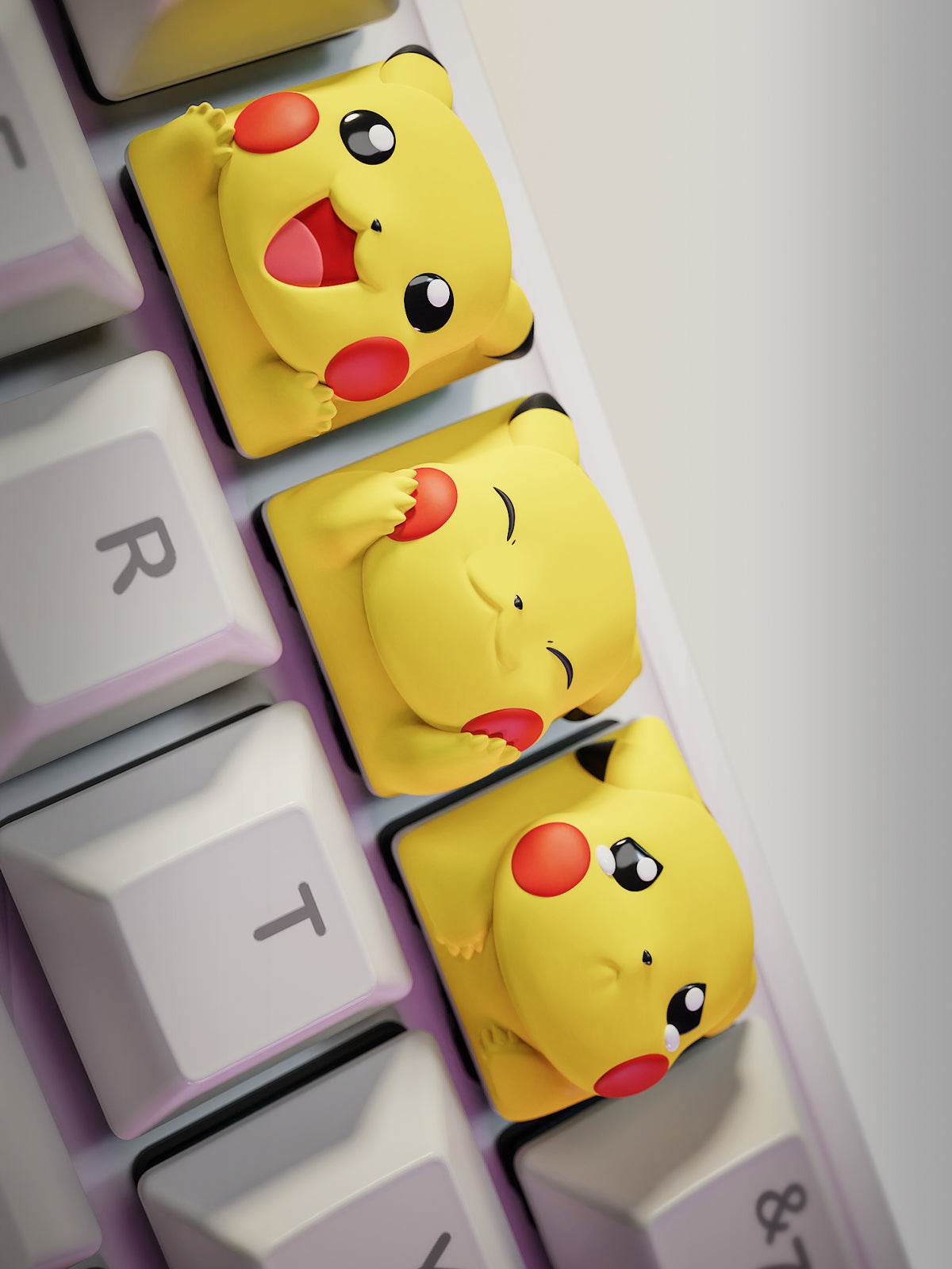 Yellow Keycap | Maximum Detailed 12K 3D printed keycap