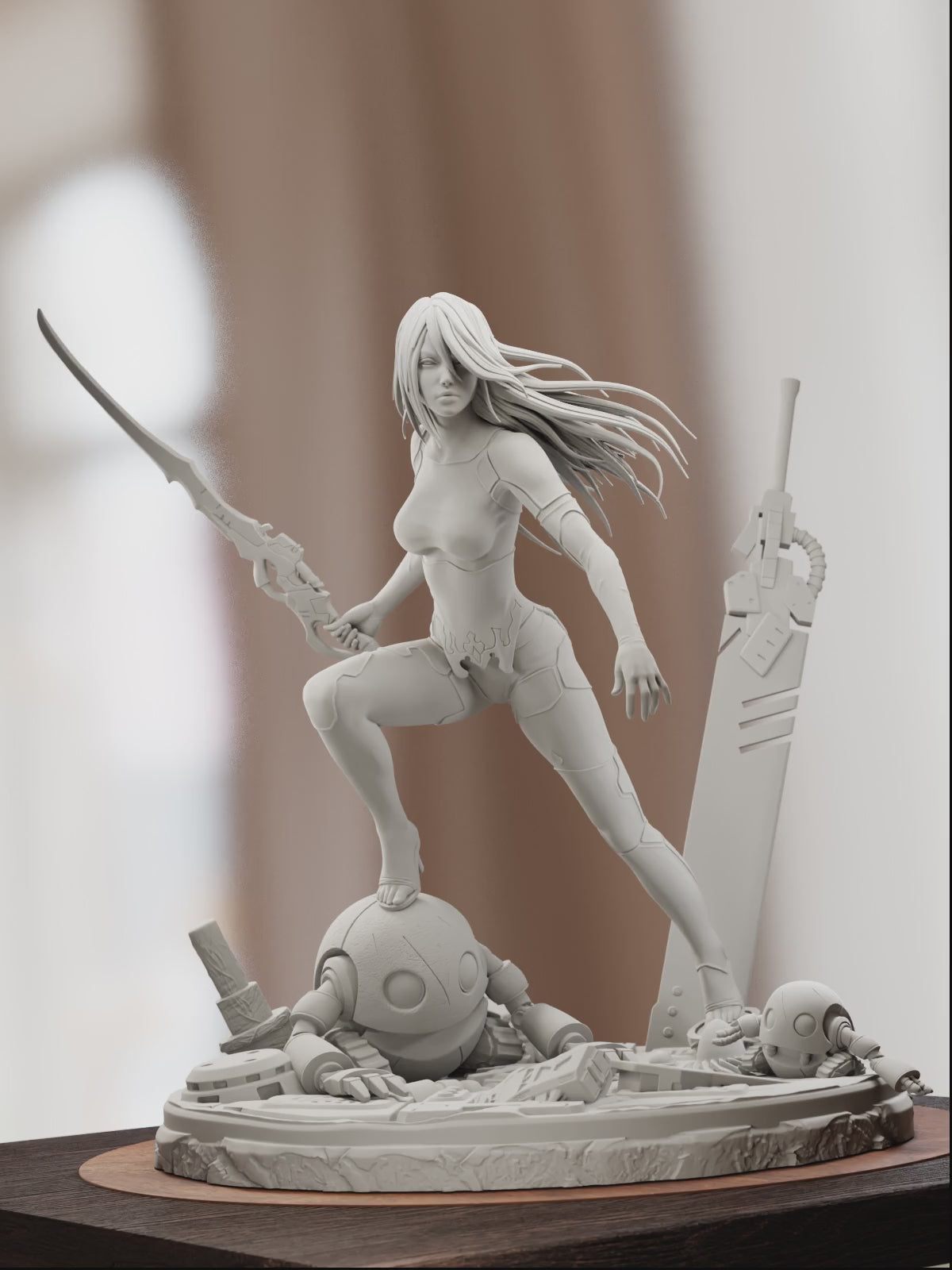 The Rogue Unit Statue