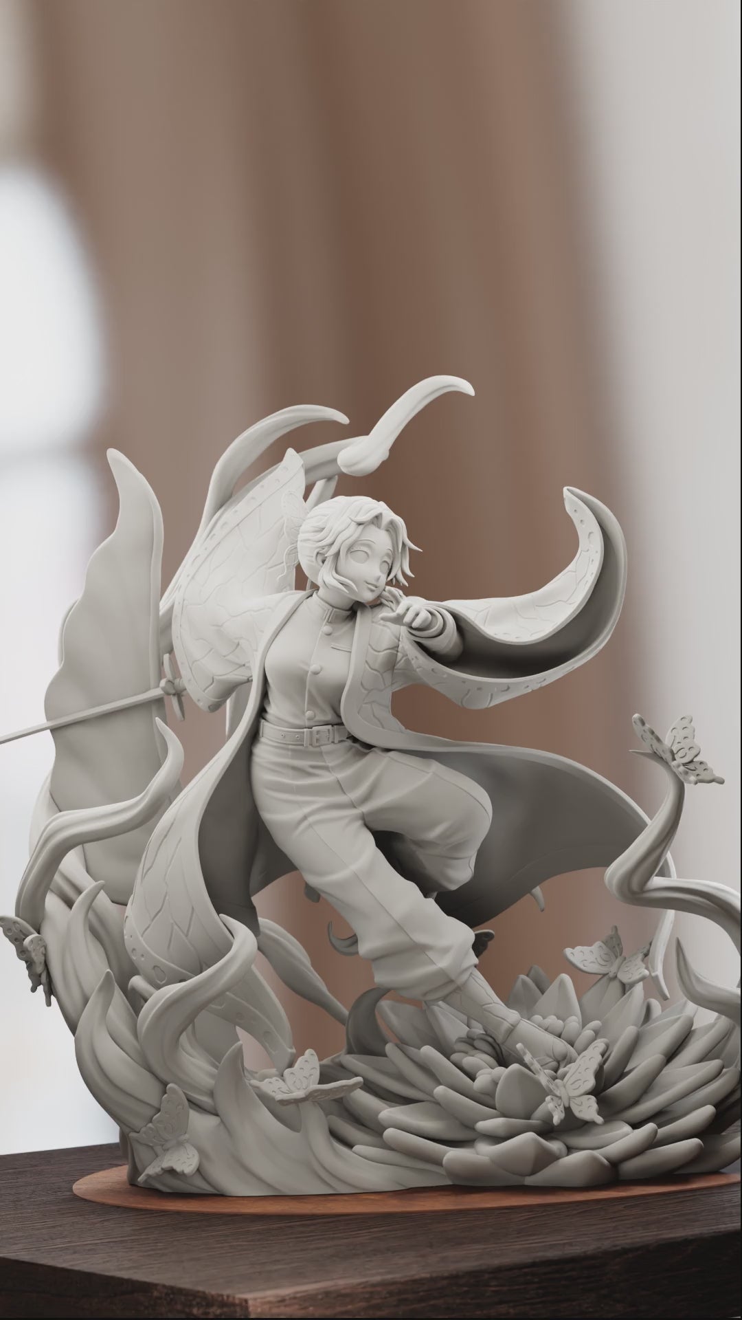 The Butterfly Blade | Maximum Detailed 12K 3D printed figure
