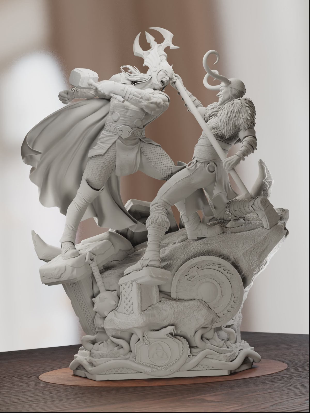 The Blood Brothers | Maximum Detailed 12K 3D printed figure