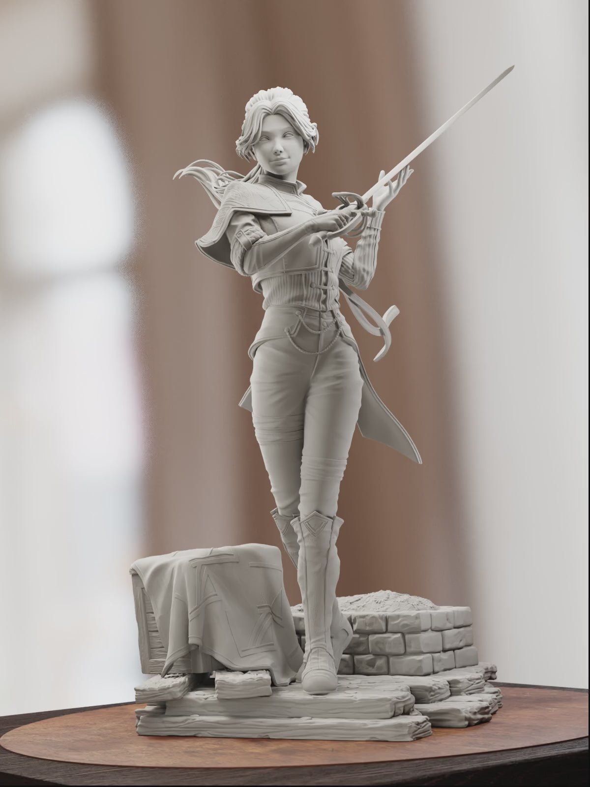 The Last Number | Maximum Detailed 12K 3D printed figure