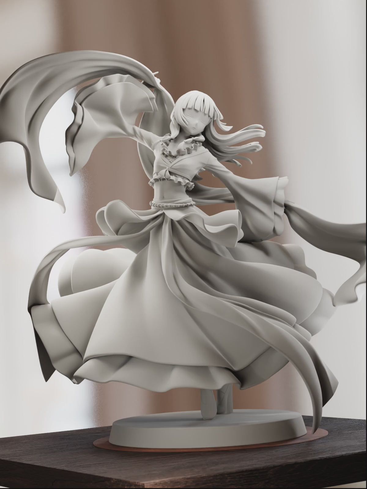 The Dancing Healer | Maximum Detailed 12K 3D printed figure