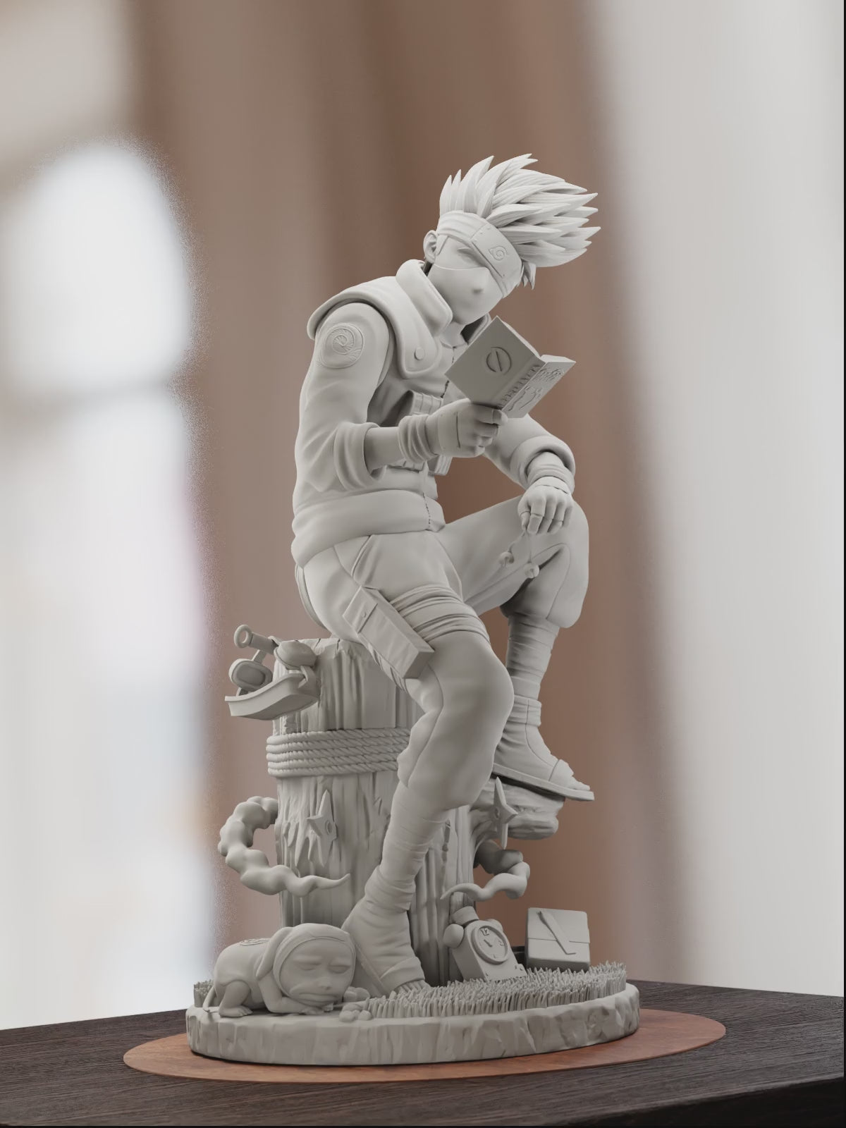 The Copy Ninja | Maximum Detailed 12K 3D Printed Figure