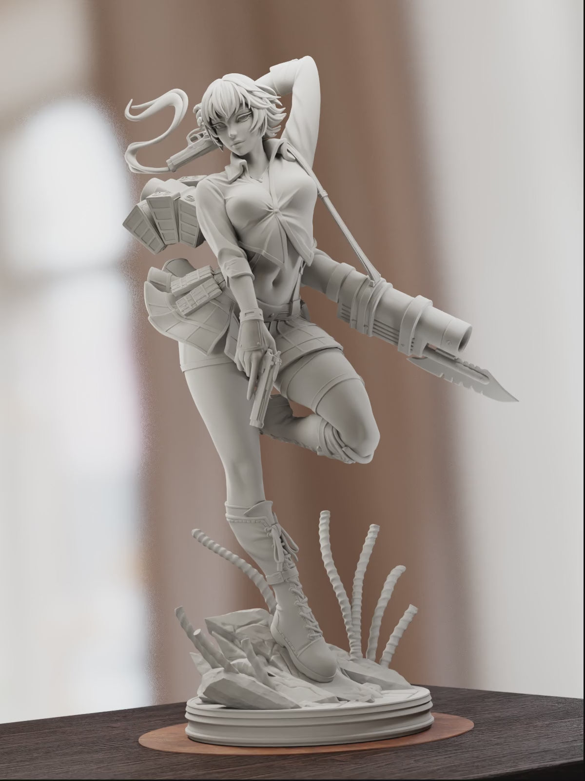 The Rocketheart Statue