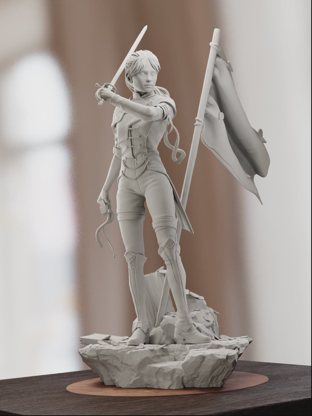 The Expeditioneer | Maximum Detailed 12K 3D printed figure