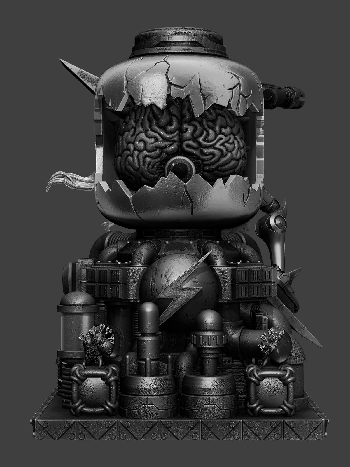 The Galactic Hunter Statue