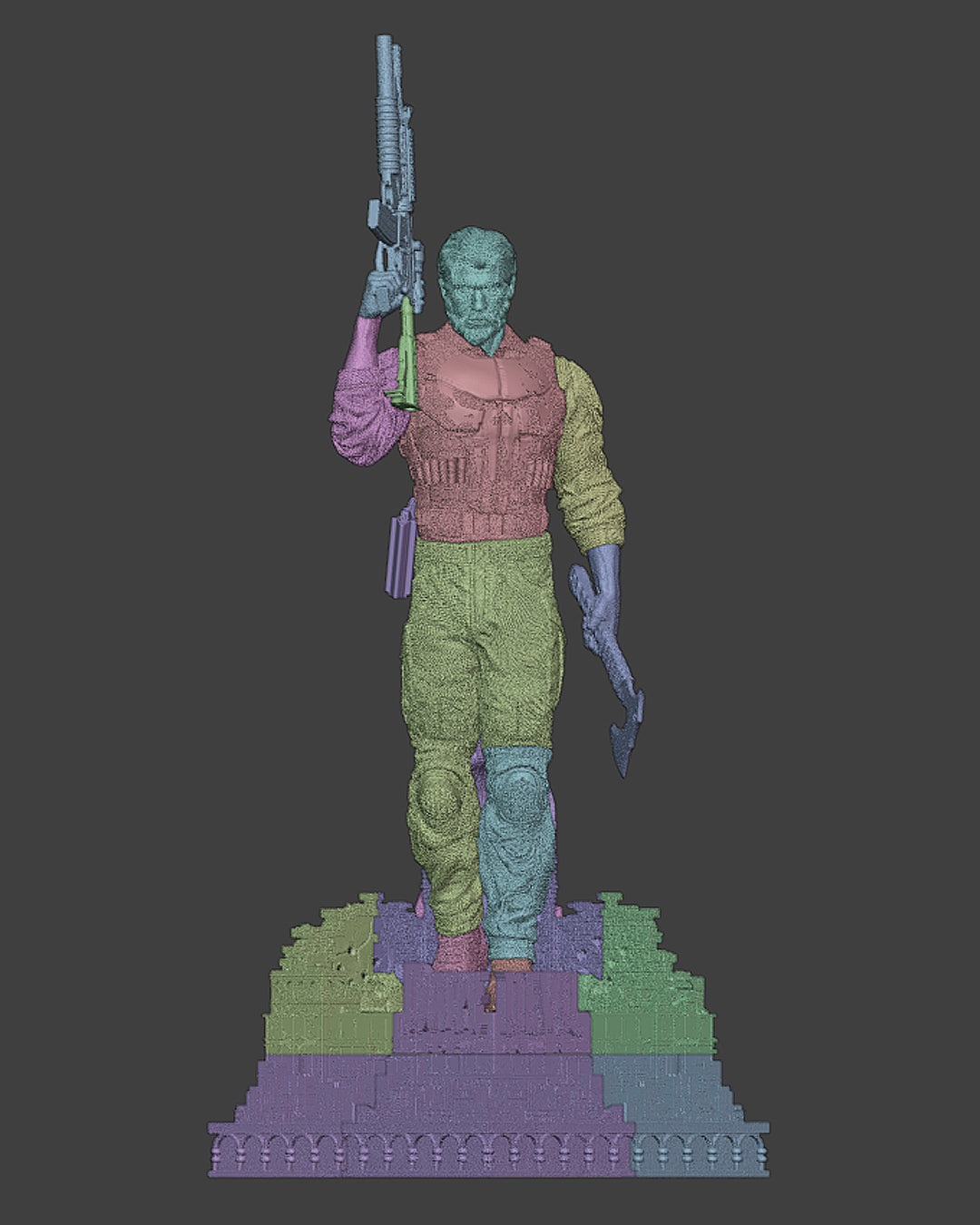 One-Man Army Statue