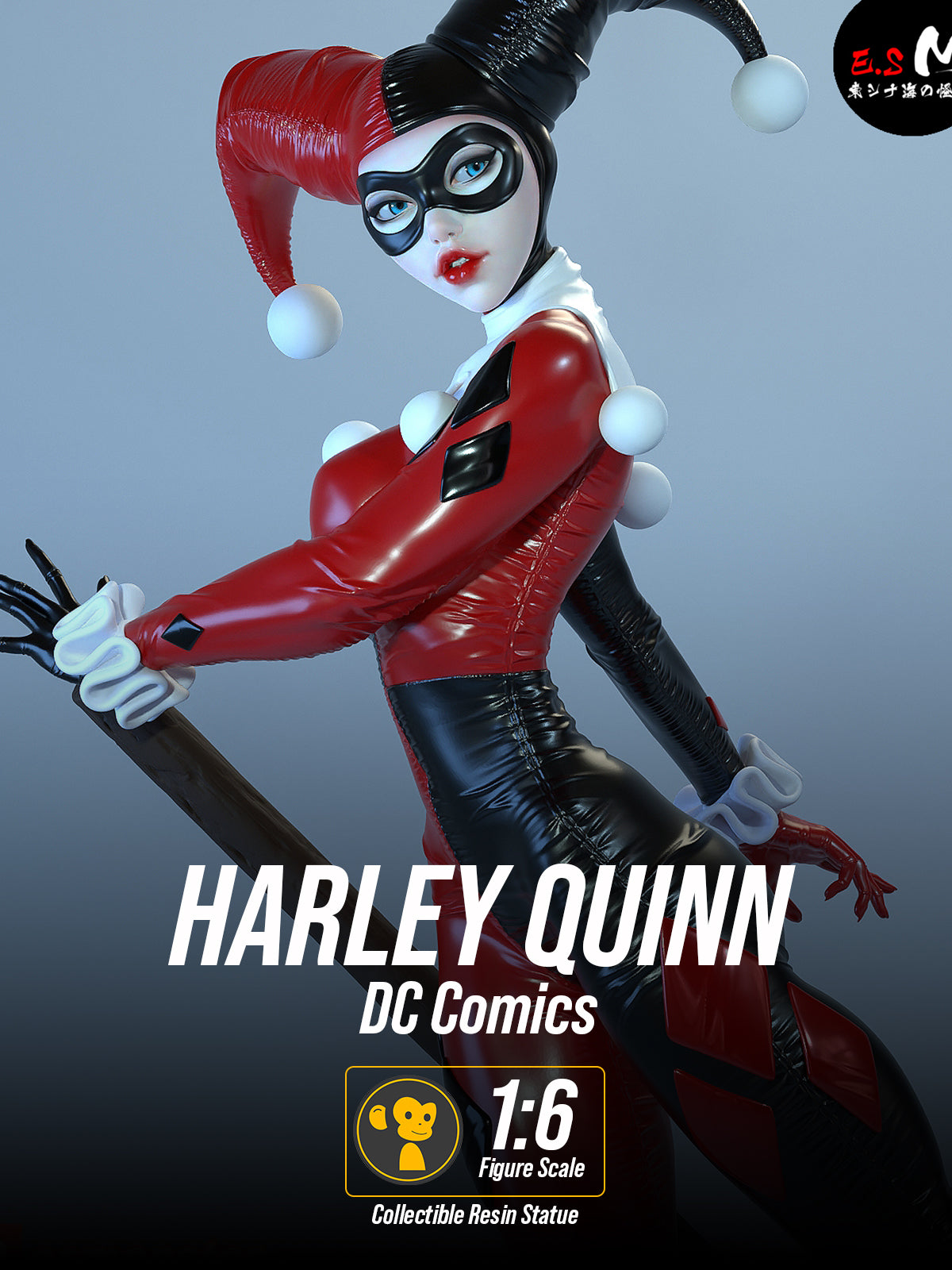 The Clown Princess | Maximum Detailed 12K 3D printed figure