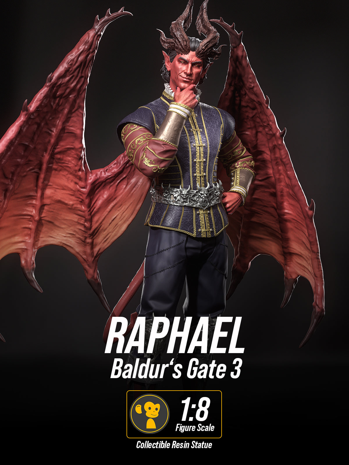 Raphael - Master of the House | Maximum Detailed 12K 3D printed figure