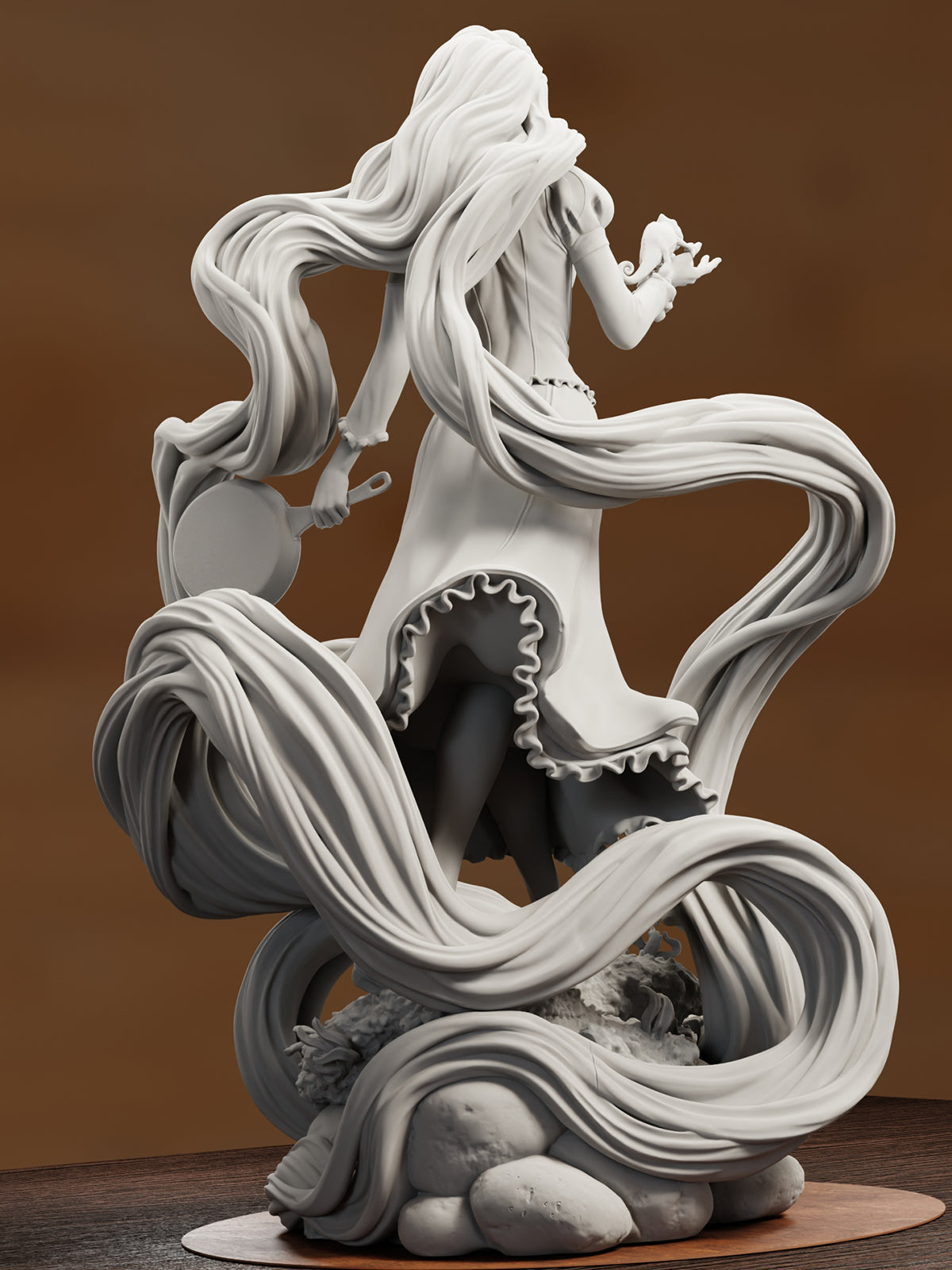 The Lost Princess | Maximum Detailed 12K 3D printed figure