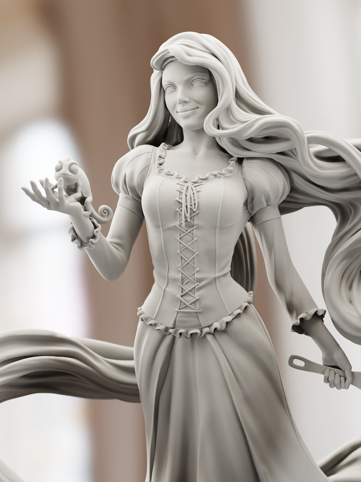 The Lost Princess | Maximum Detailed 12K 3D printed figure