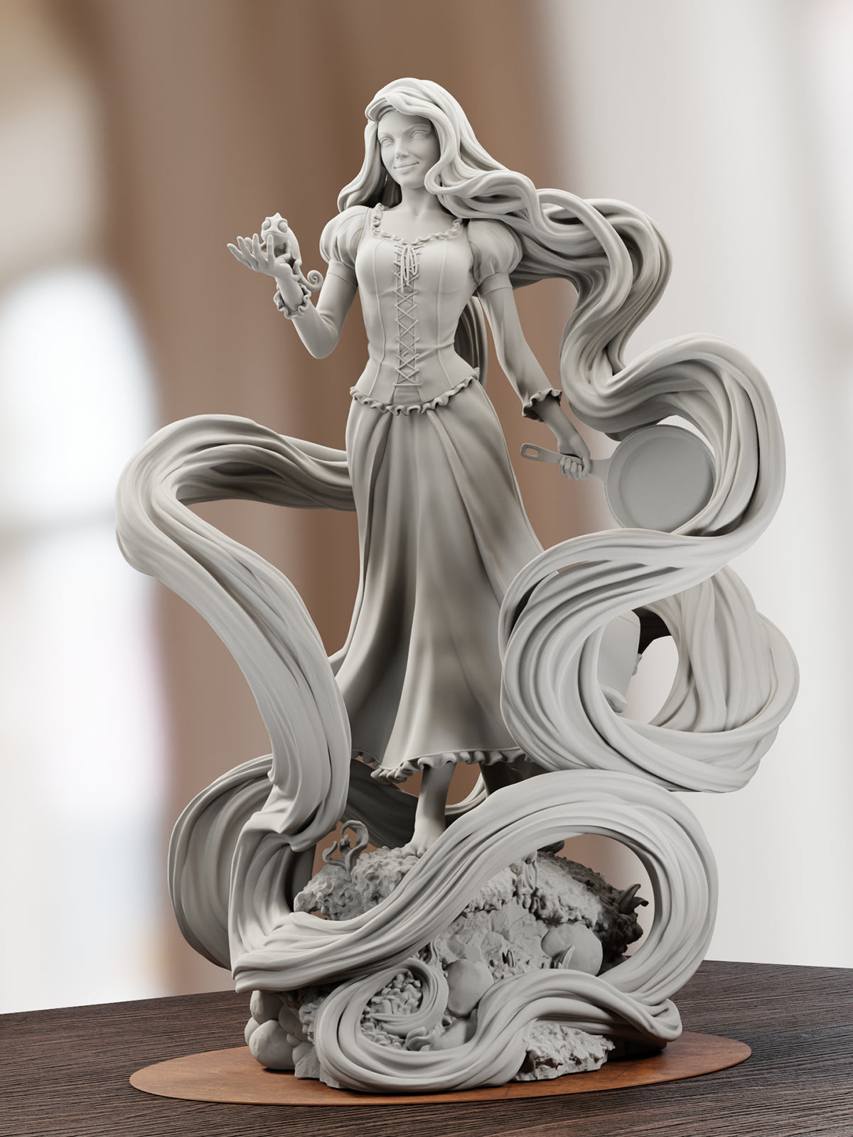 The Lost Princess | Maximum Detailed 12K 3D printed figure