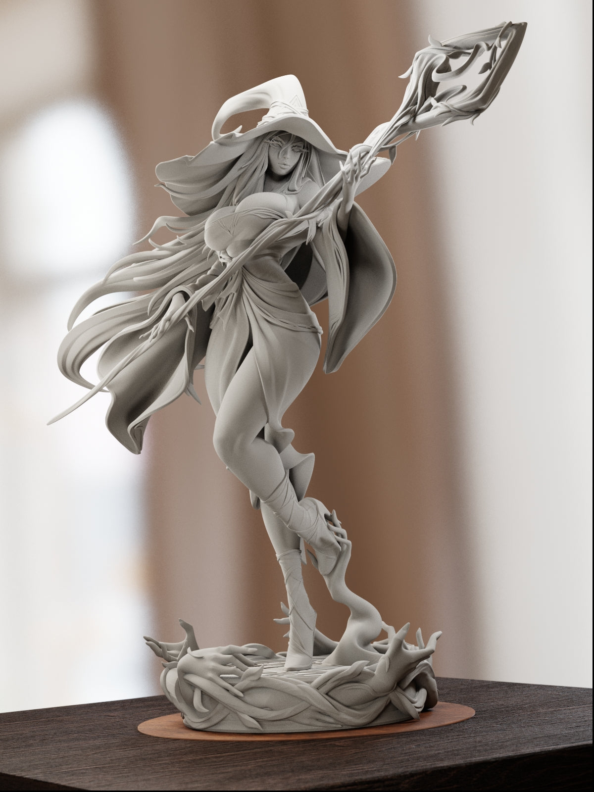 Blade of the Veiled Night | Maximum Detailed 12K 3D printed figure