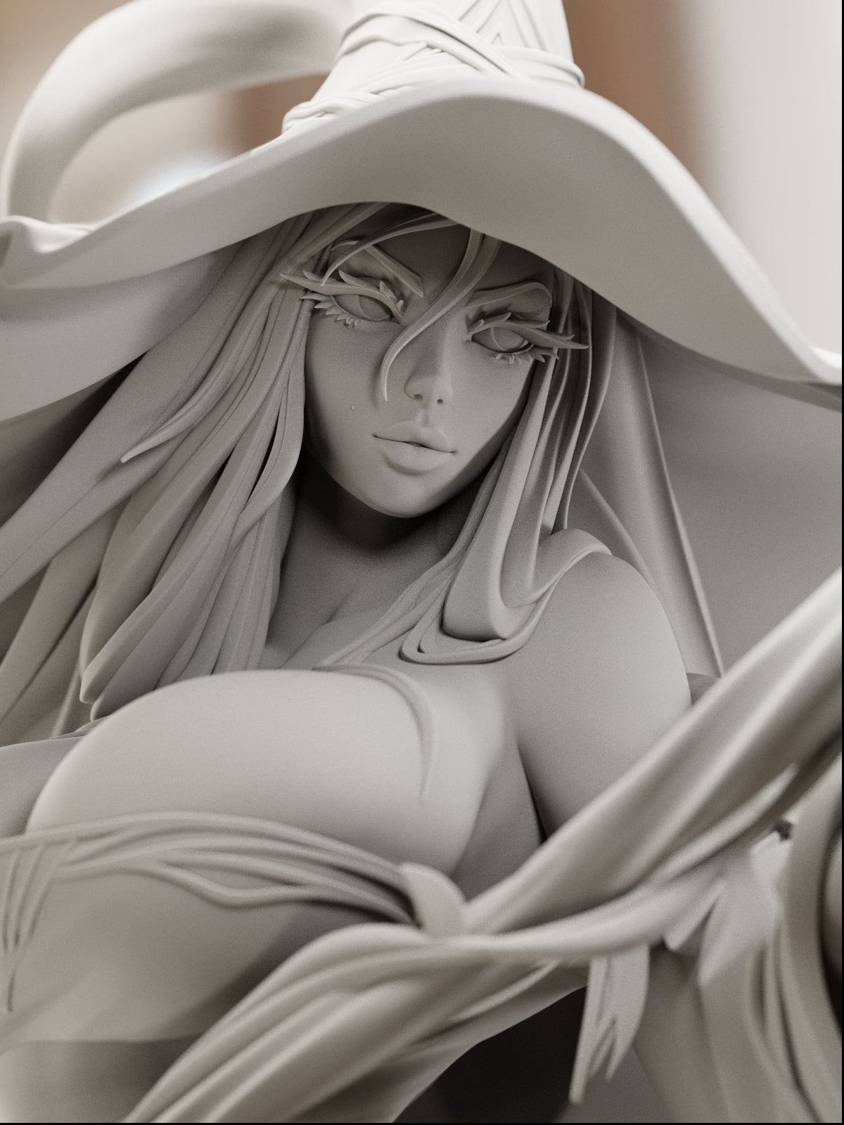 Blade of the Veiled Night | Maximum Detailed 12K 3D printed figure