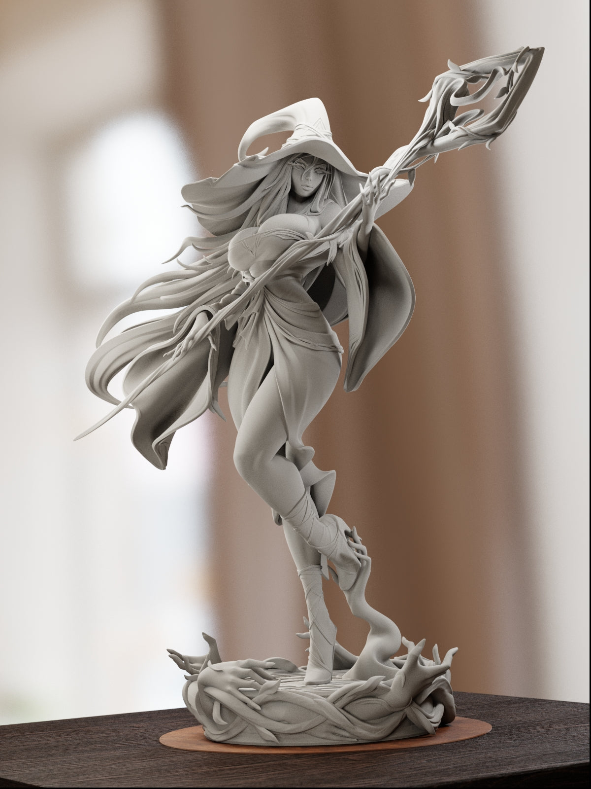 Blade of the Veiled Night | Maximum Detailed 12K 3D printed figure