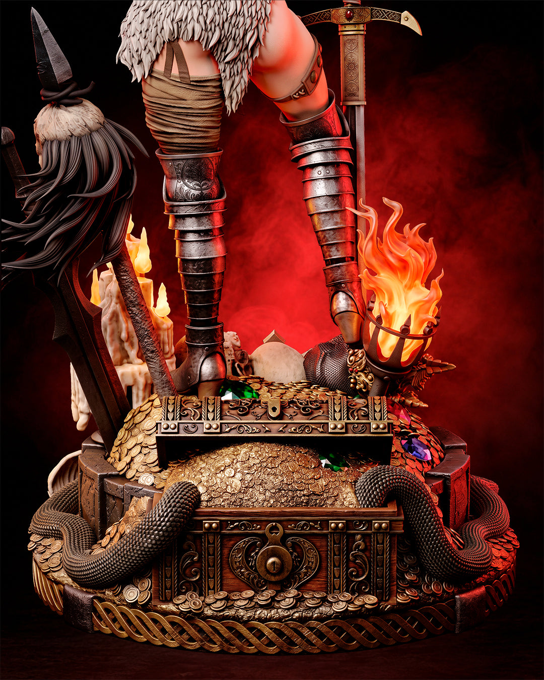 Red Sonja Statue