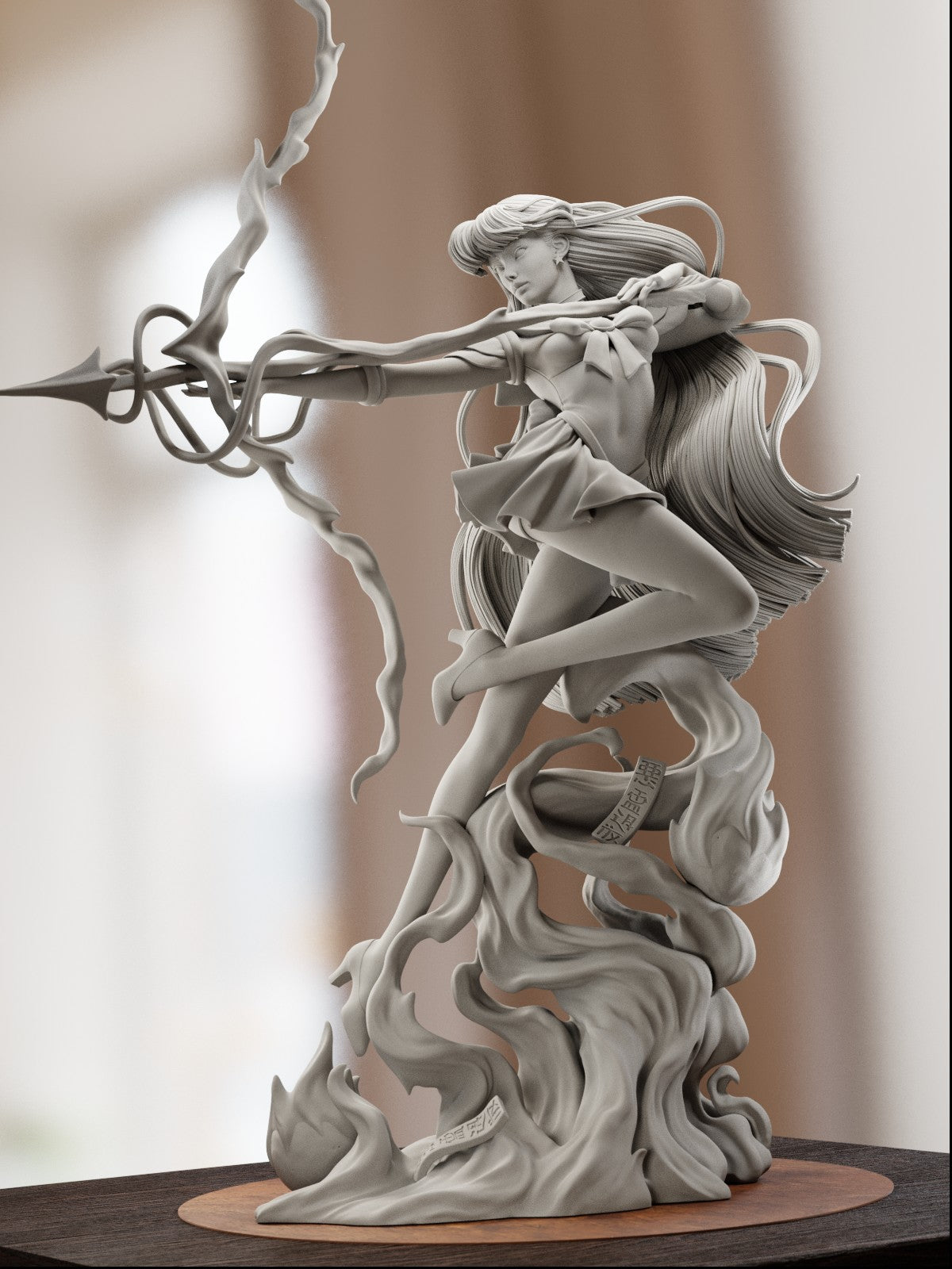 The Fire Spirit | Maximum Detailed 12K 3D printed figure