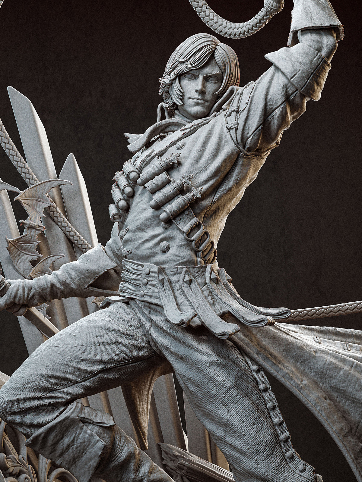 The Night Hunter Statue