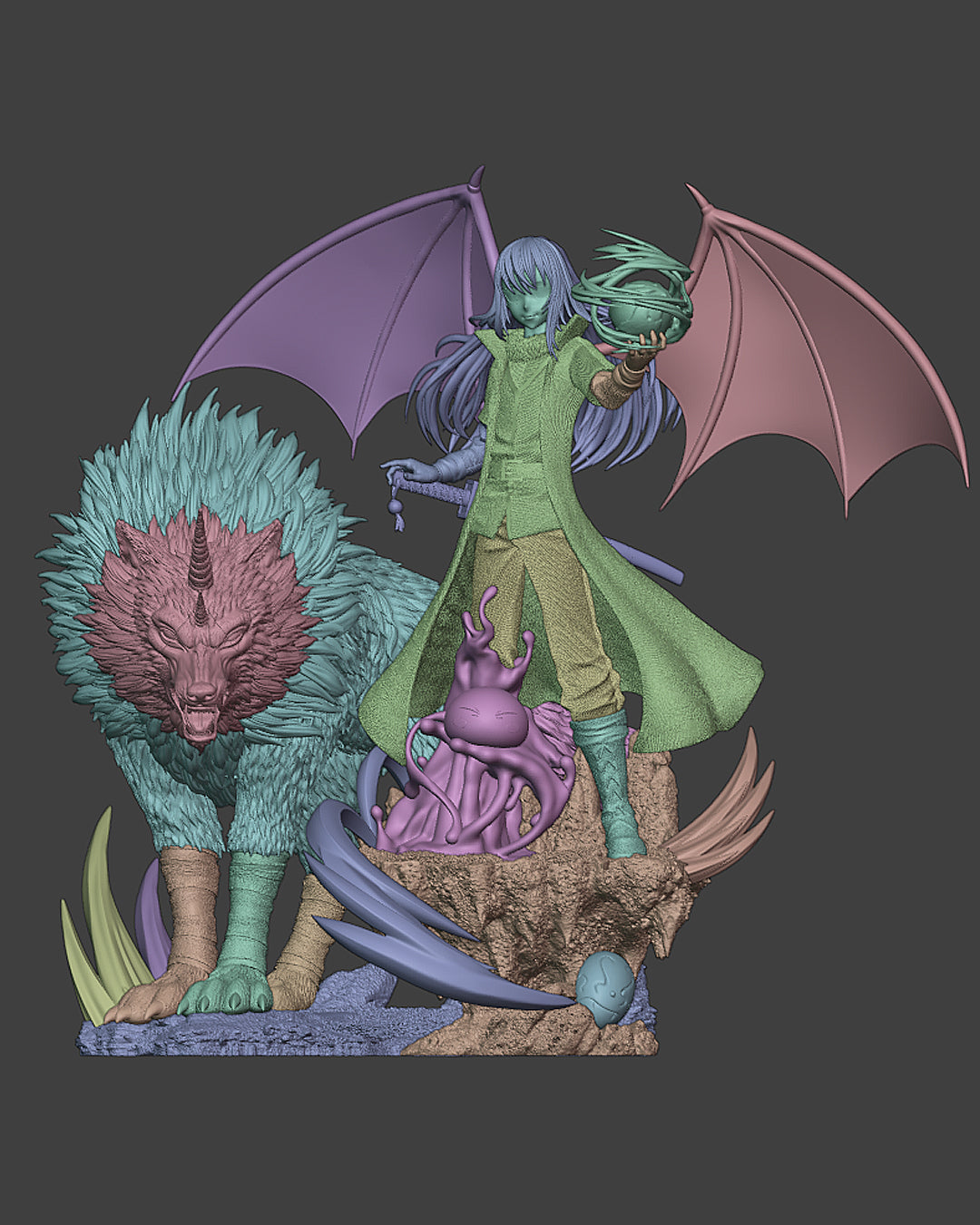 The Slime Reincarnate Statue