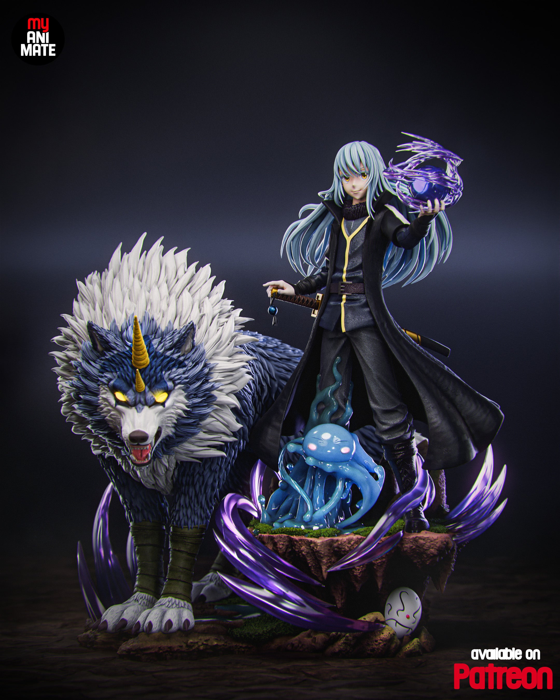 The Slime Reincarnate Statue
