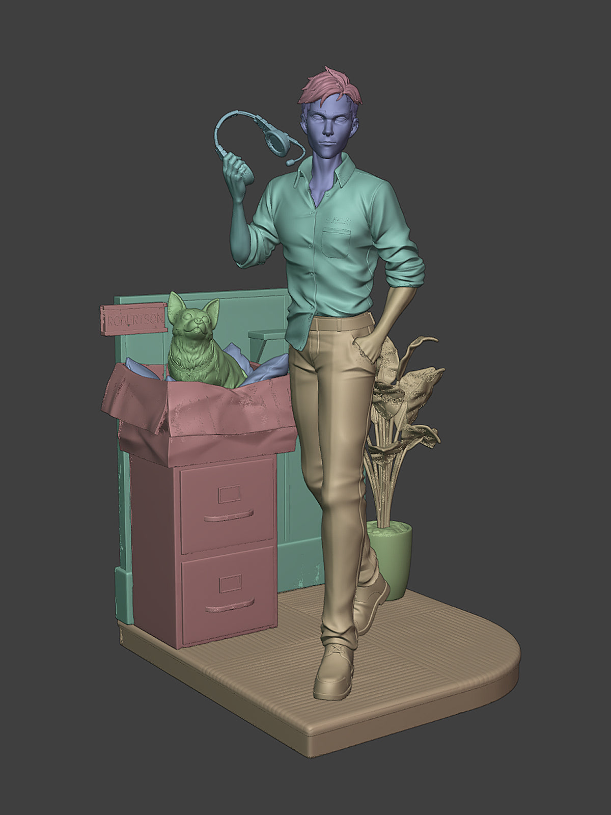 The Dispatcher Statue