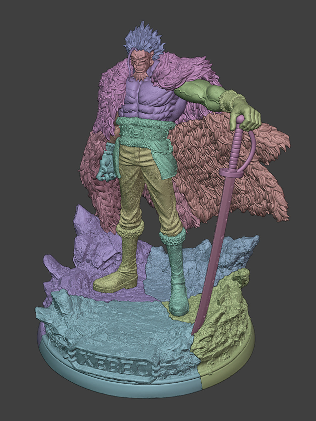 The Chaos King Statue