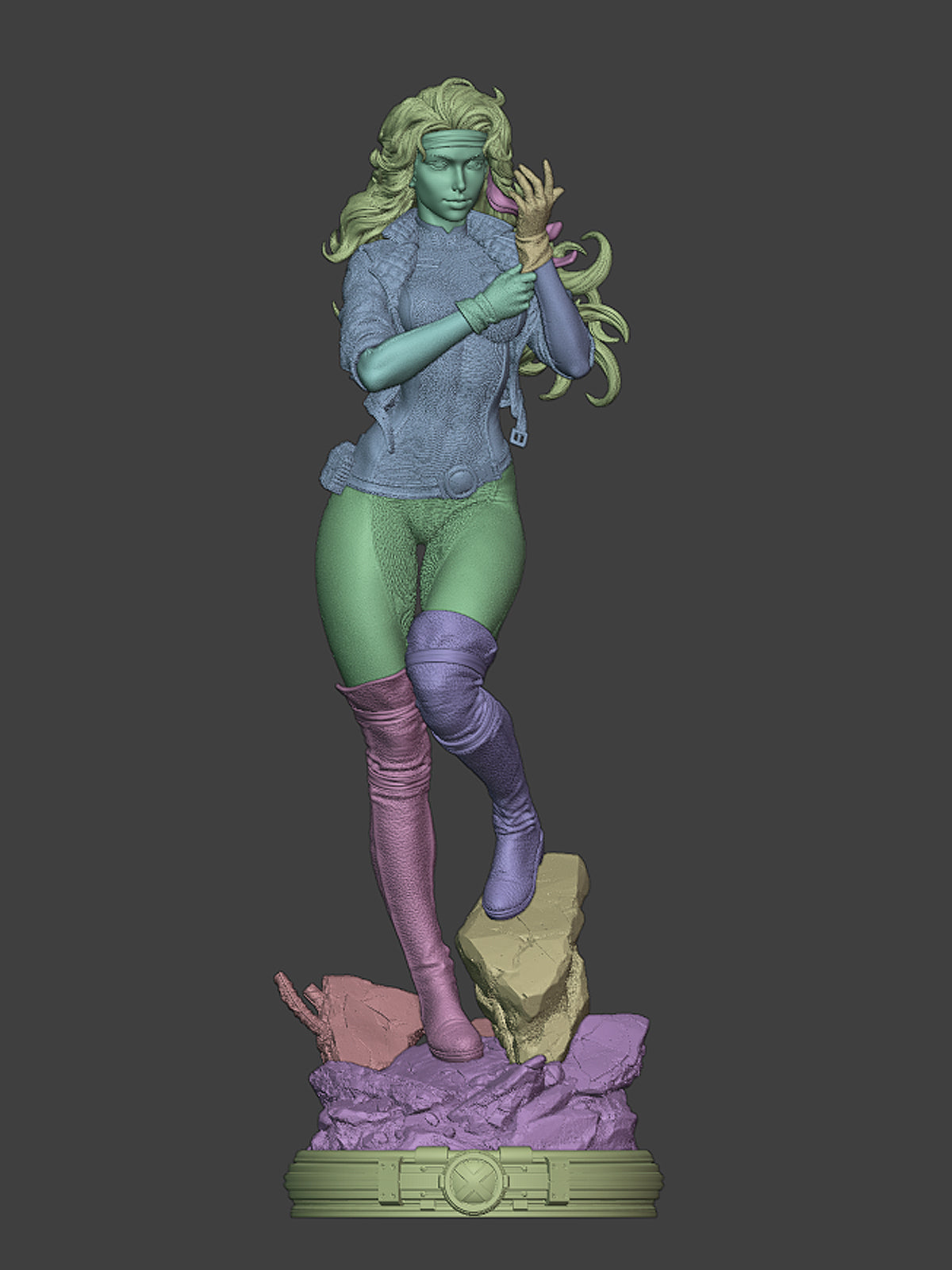 The Power-Drainer Statue