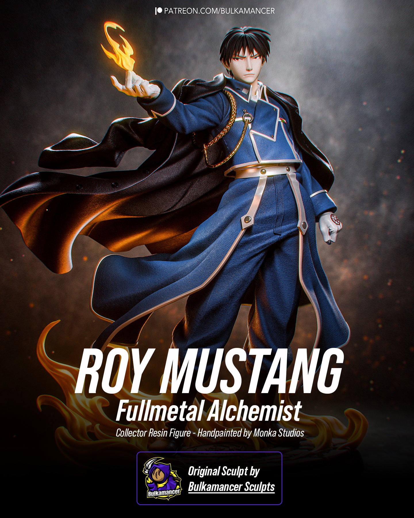 The Fire Alchemist Statue
