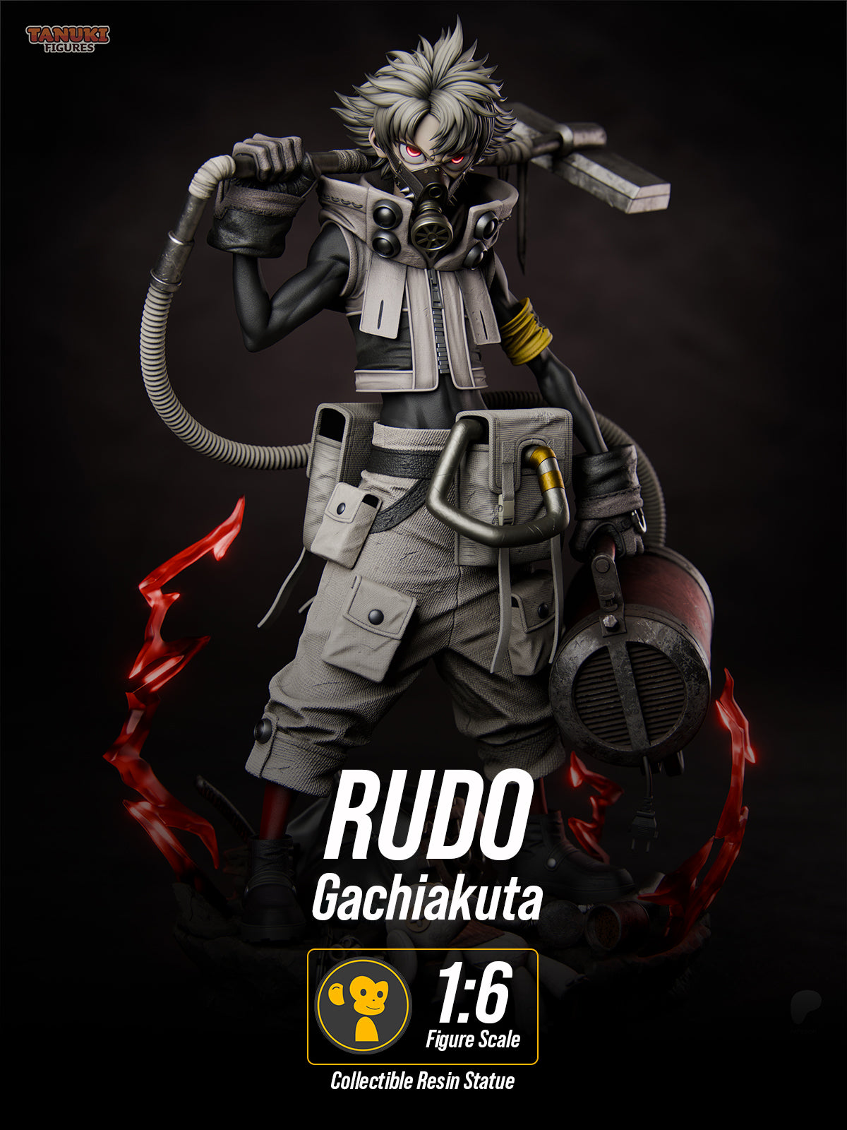 The Trash Warrior | Maximum Detailed 12K 3D printed figure