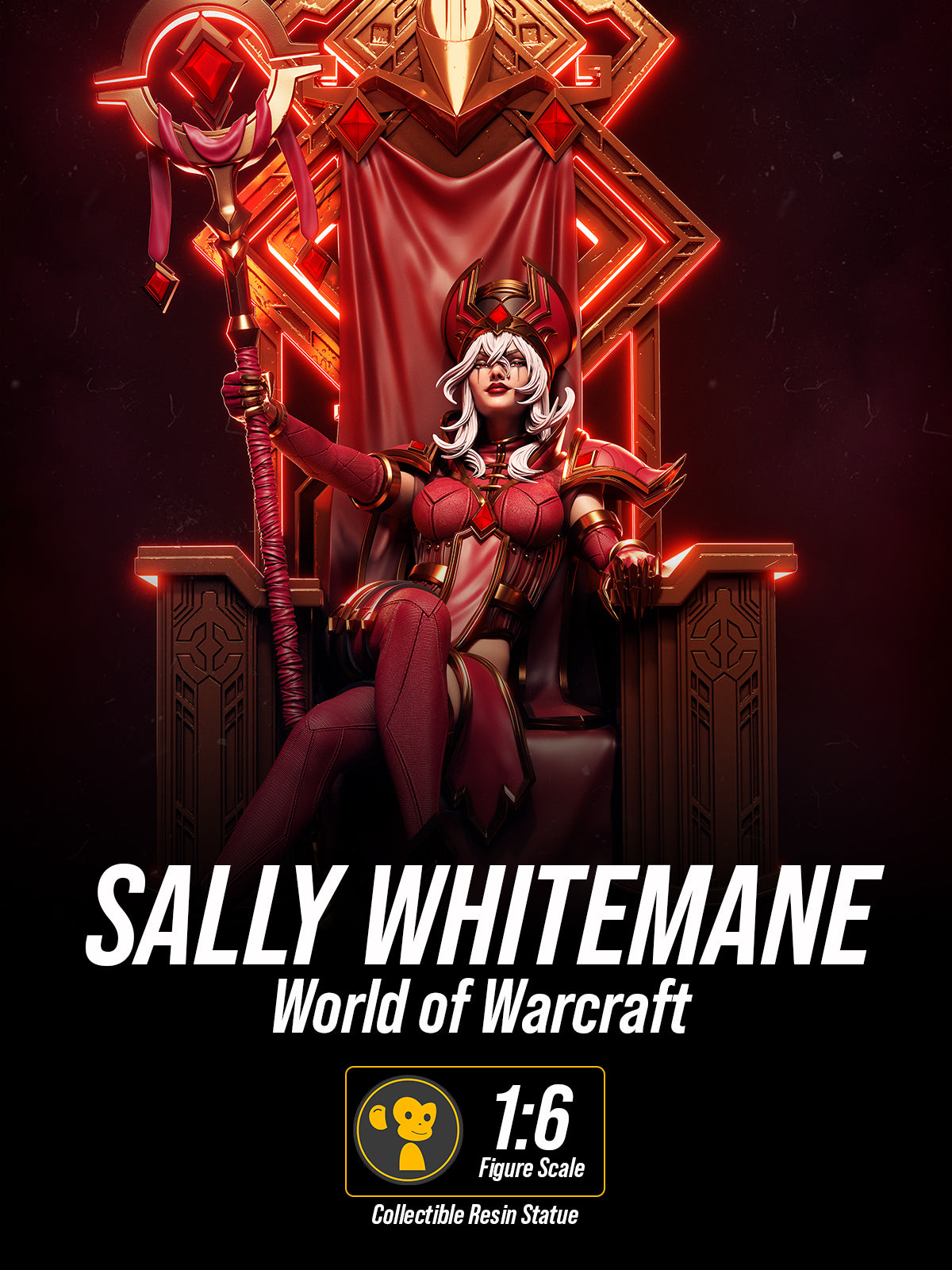 The Scarlet Inquisitor | Maximum Detailed 12K 3D printed figure