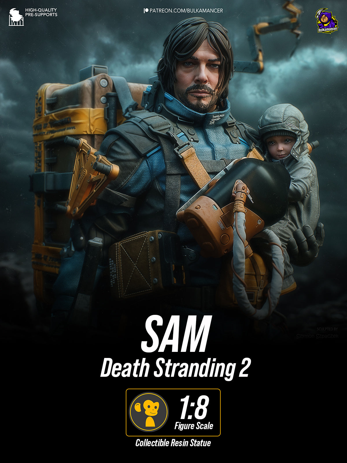 The Legendary Porter | Maximum Detailed 12K 3D printed figure