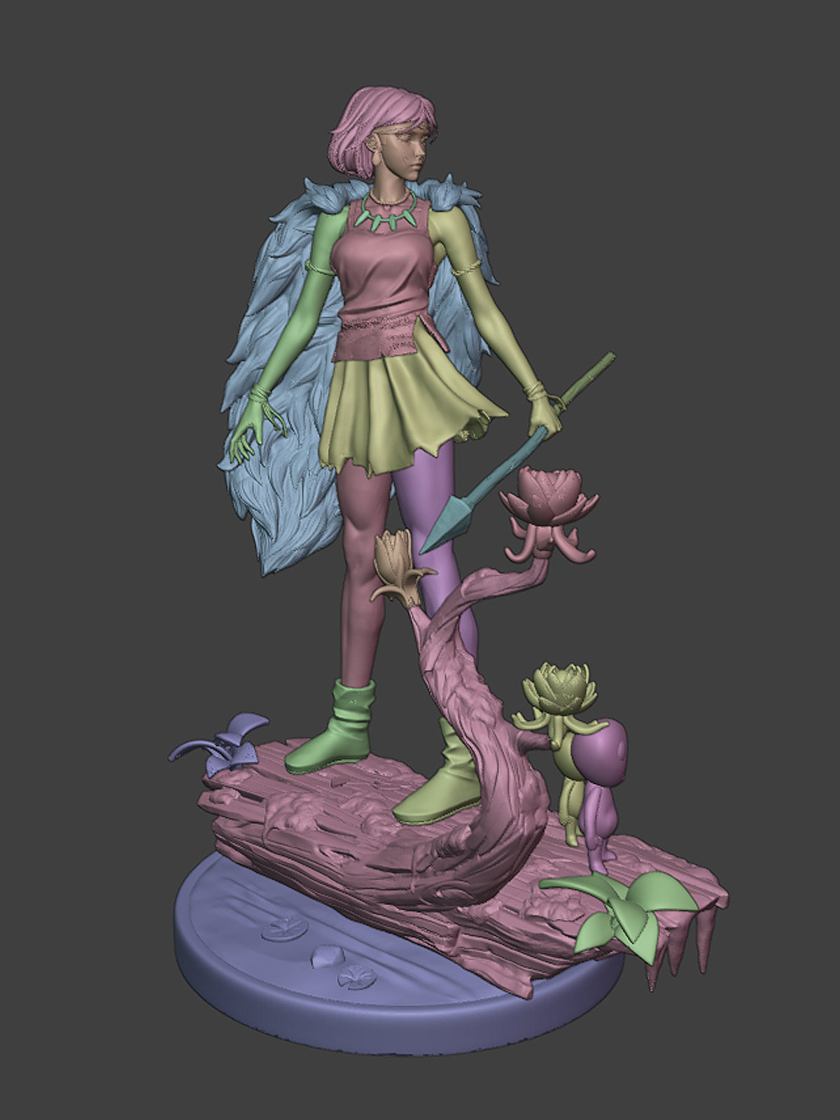 The Spiritwalker Statue