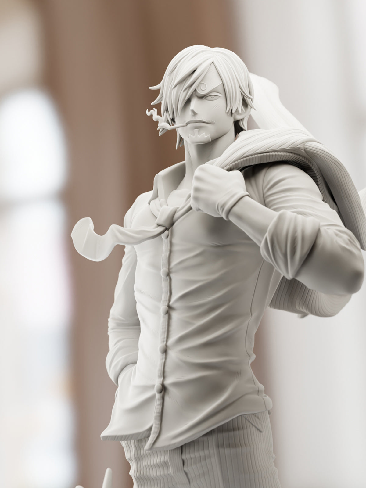 The Chivalrous Pirate | Maximum Detailed 12K 3D printed figure
