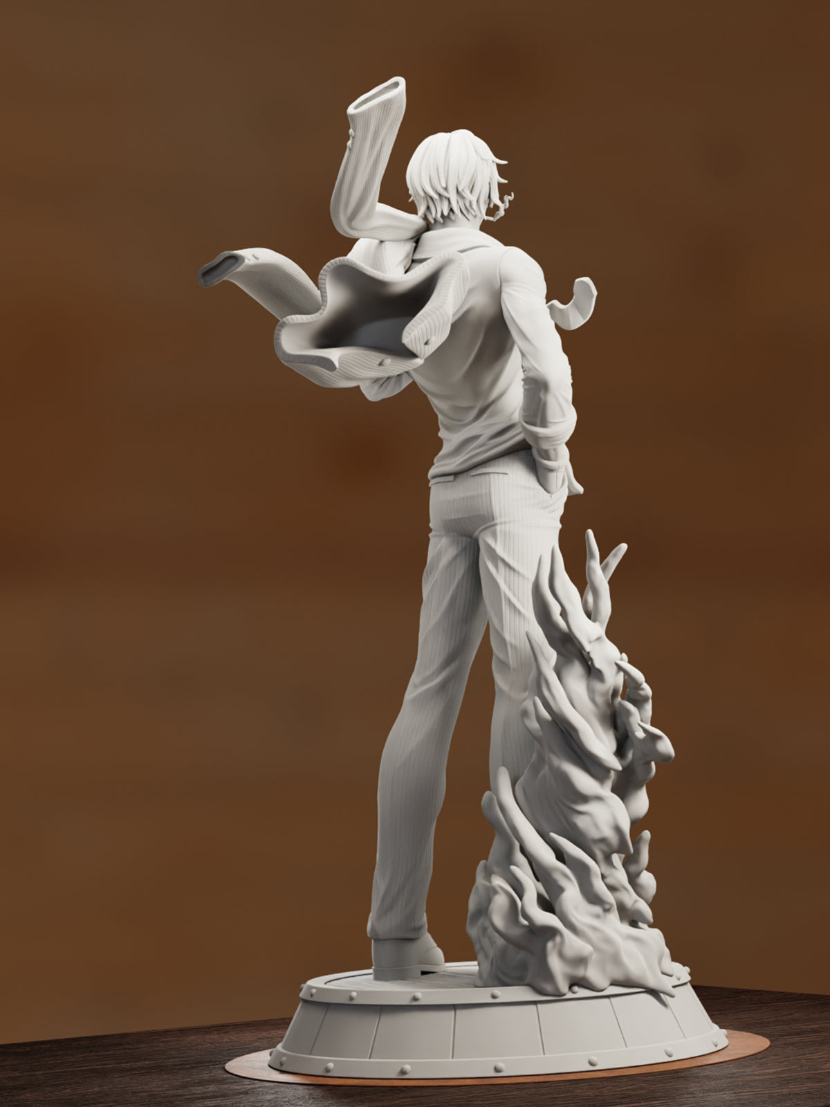 The Chivalrous Pirate | Maximum Detailed 12K 3D printed figure