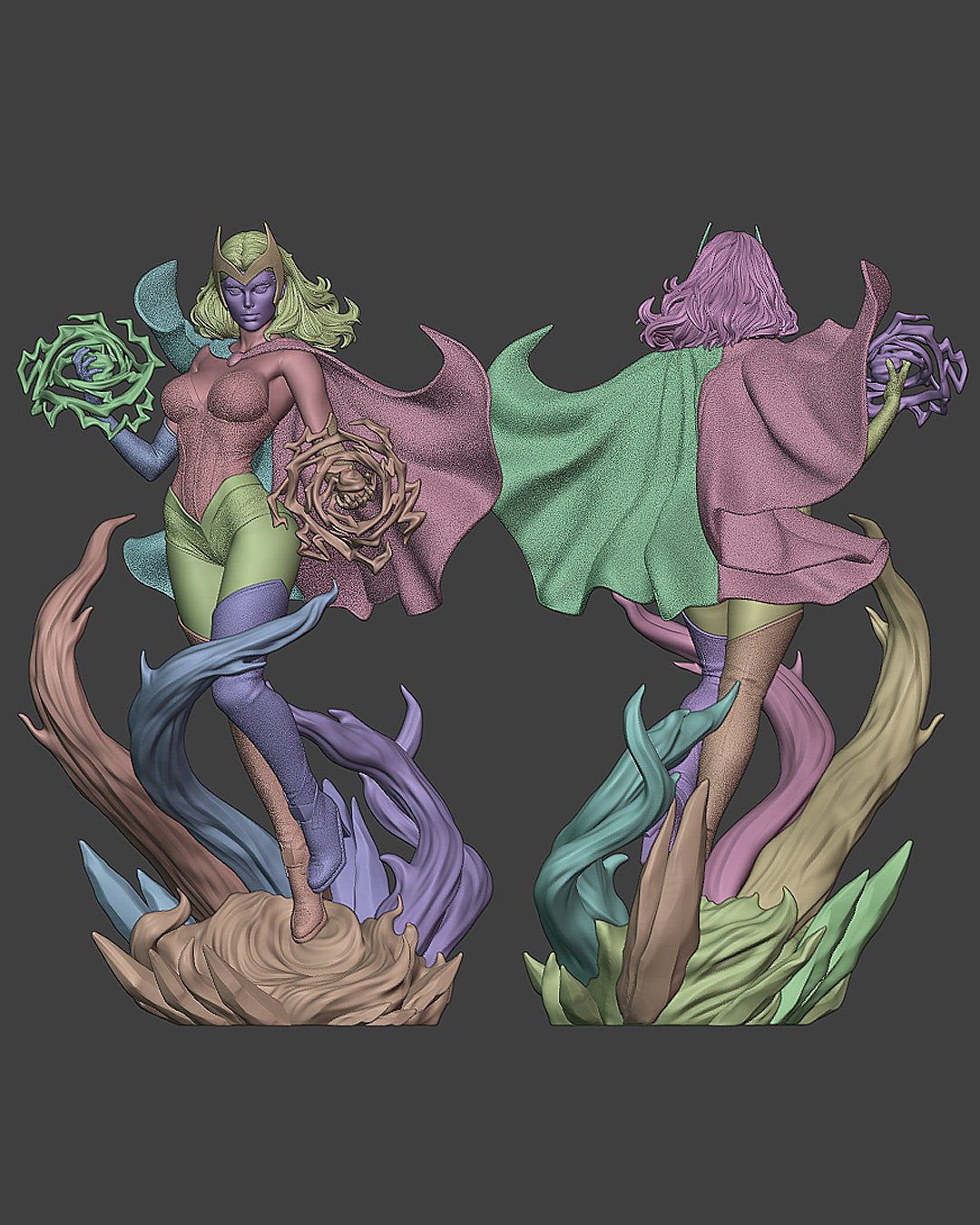 The Chaos Witch Statue