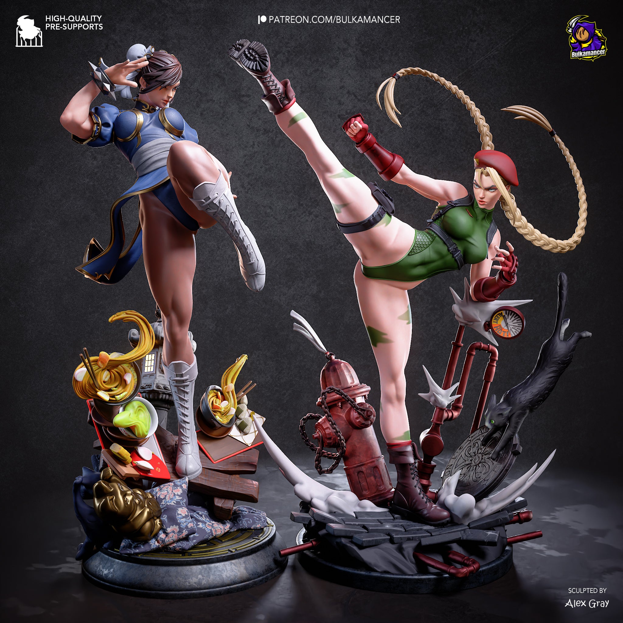 Martial Arts Master Statue