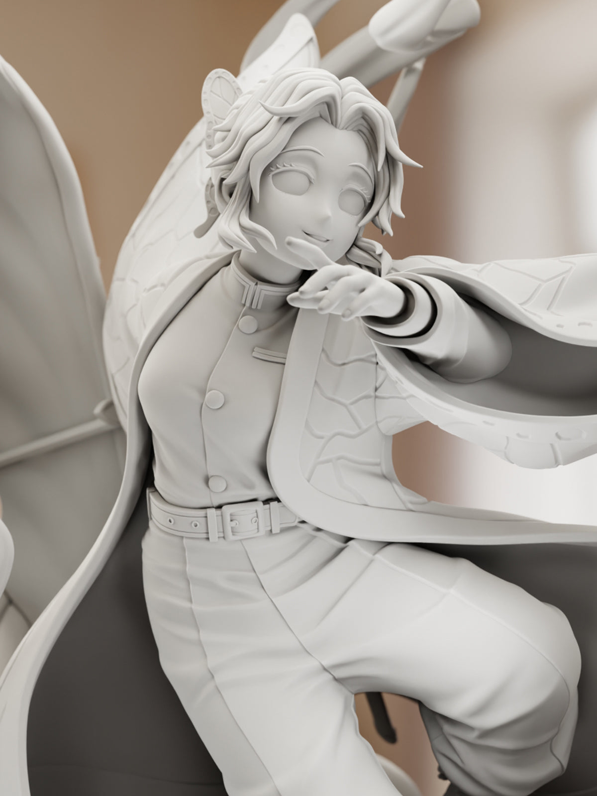 The Butterfly Blade | Maximum Detailed 12K 3D printed figure