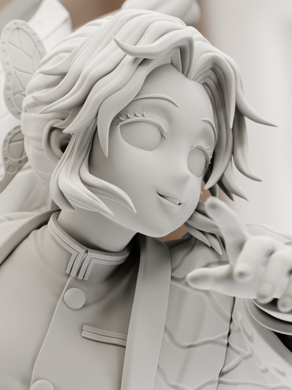 The Butterfly Blade | Maximum Detailed 12K 3D printed figure