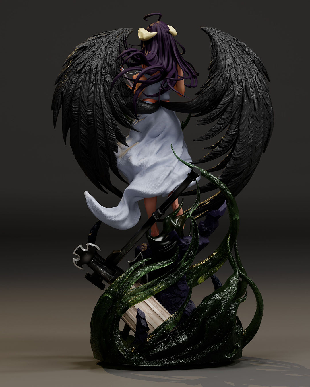 Succubus Guardian Albedo Statue