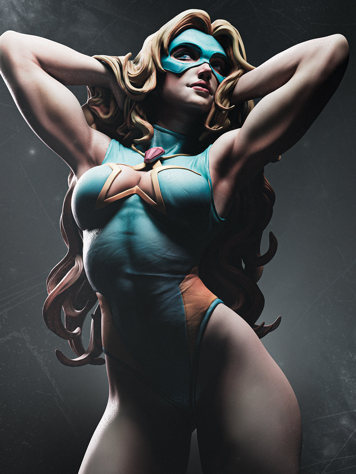 The Blonde Vanguard Statue