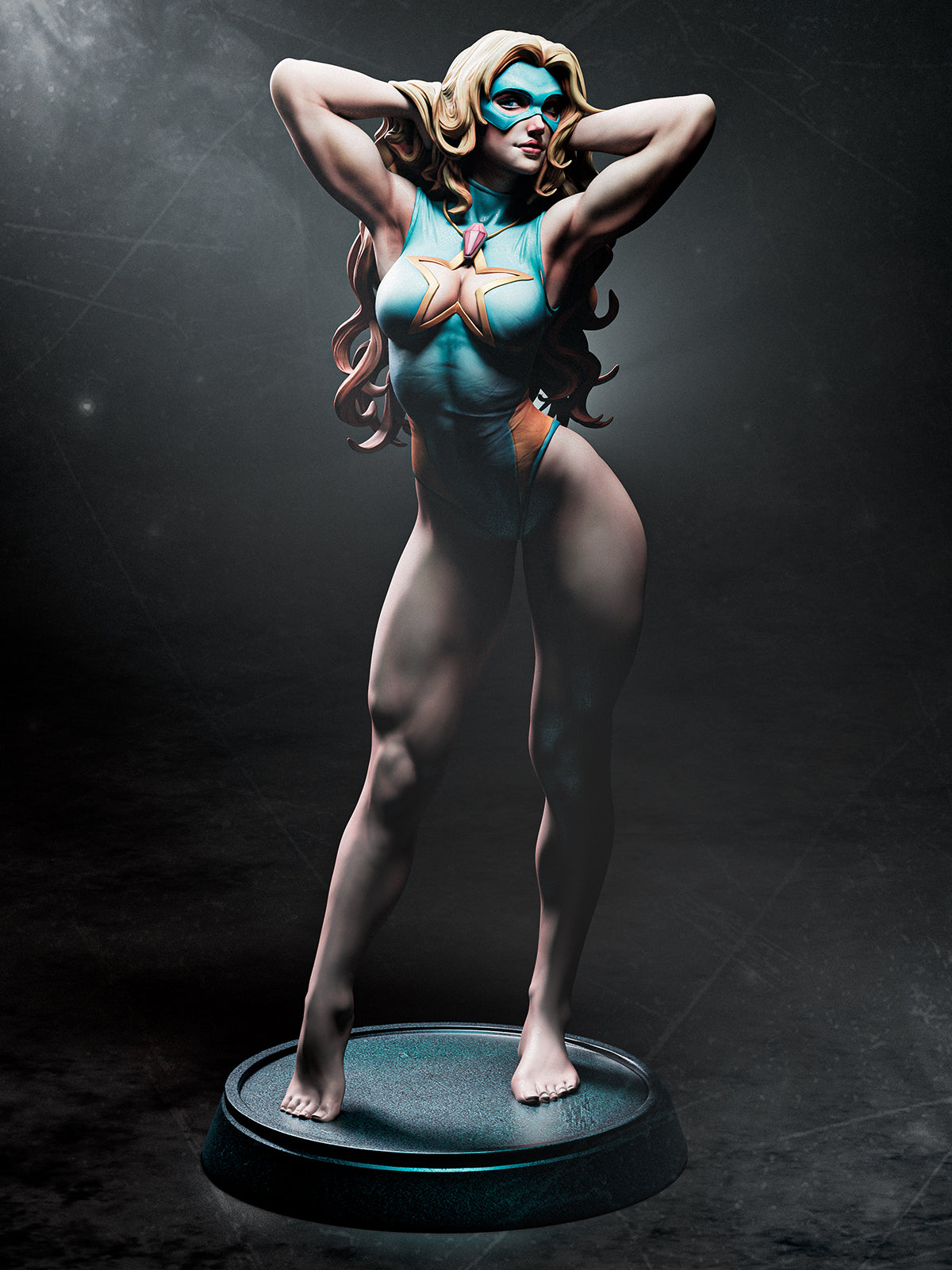 The Blonde Vanguard Statue