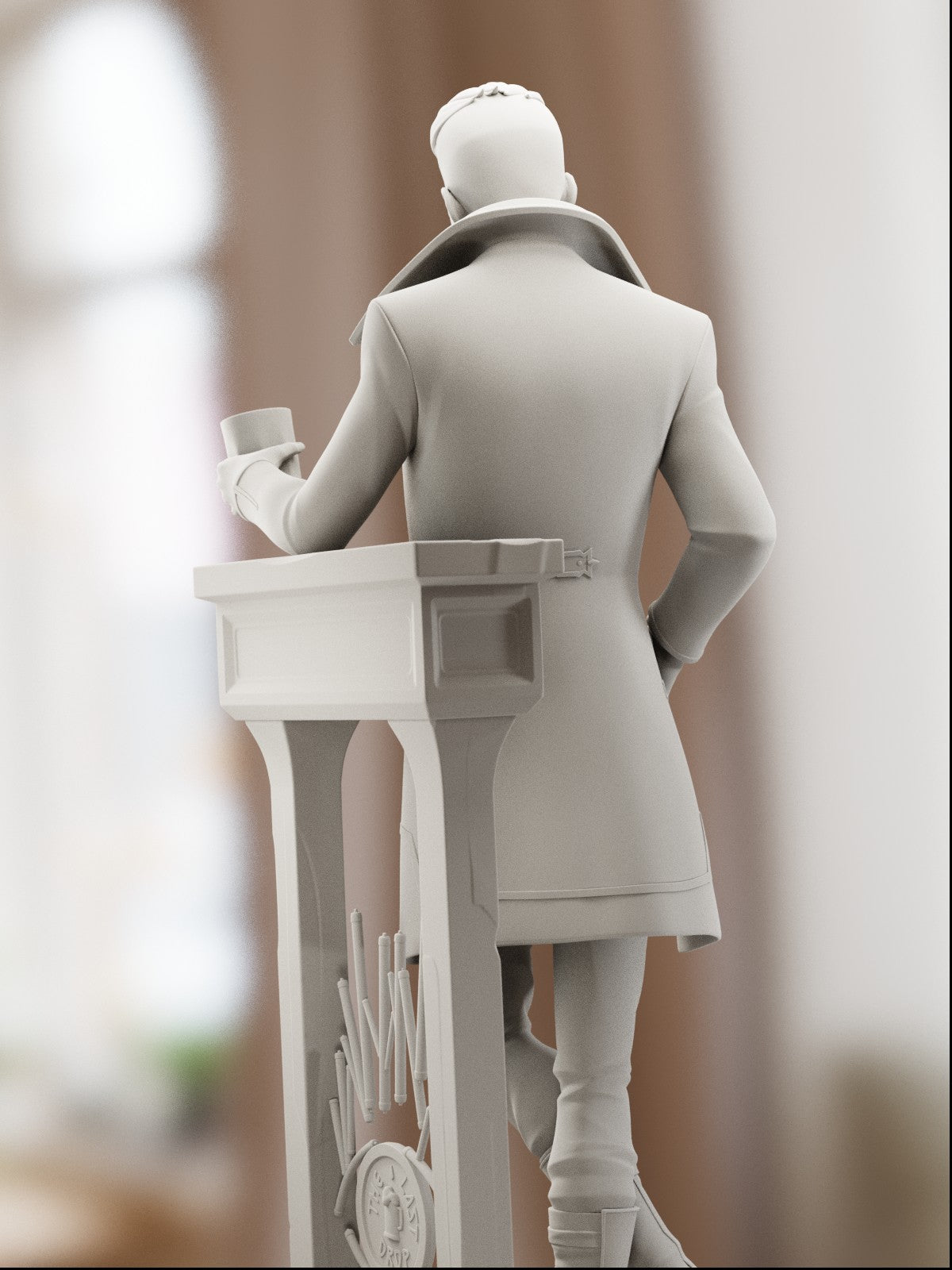 The Undercity King | Maximum Detailed 12K 3D printed figure