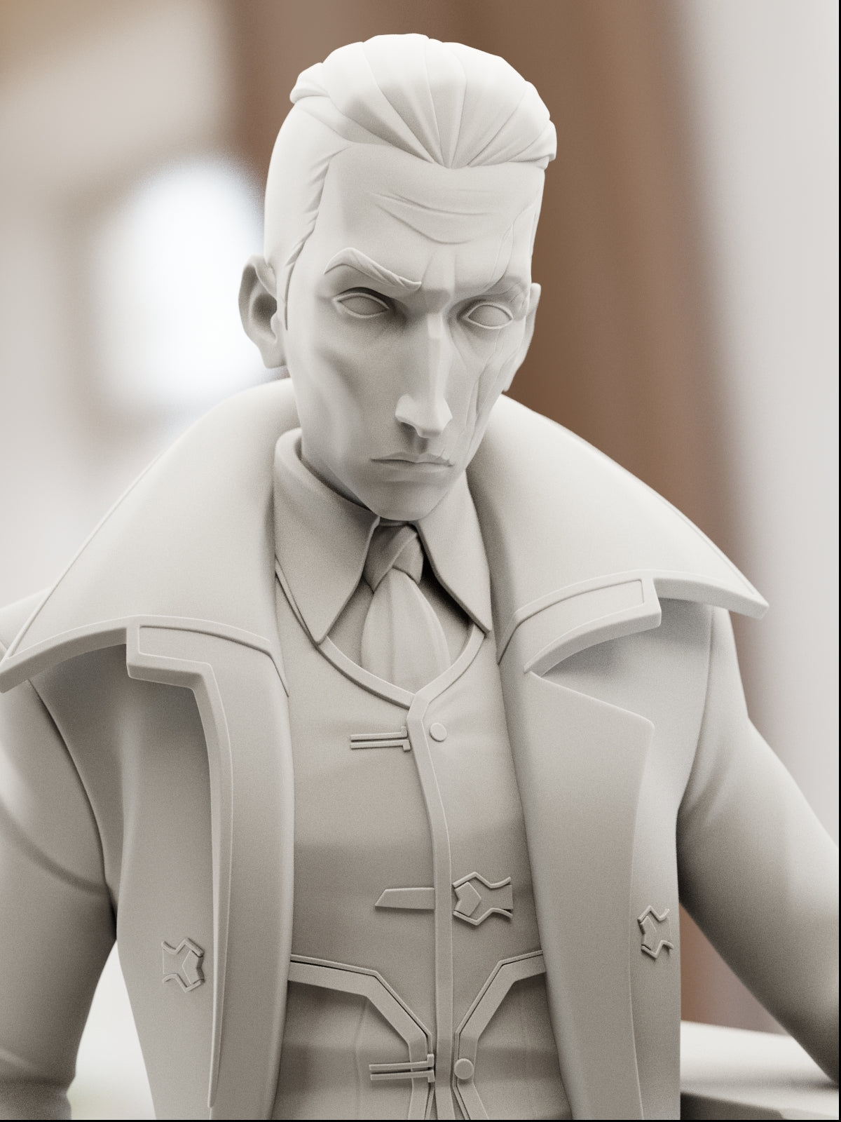 The Undercity King | Maximum Detailed 12K 3D printed figure
